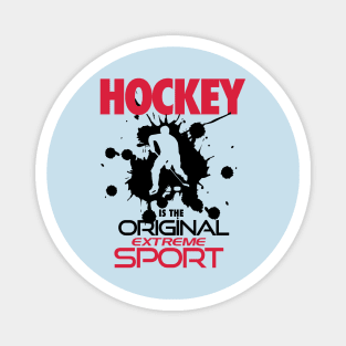 Ice hockey extreme sport Magnet